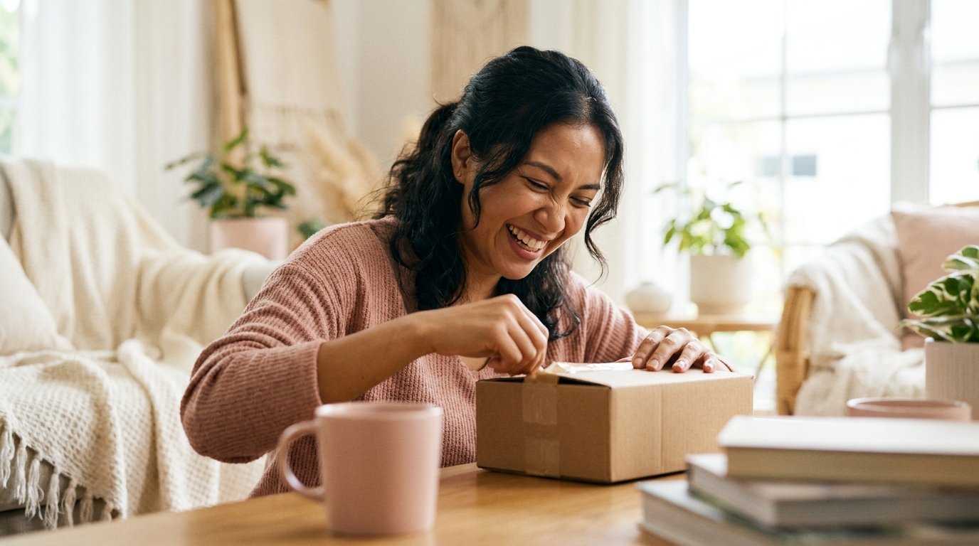 Parcel Fabulous sampai ke rumah