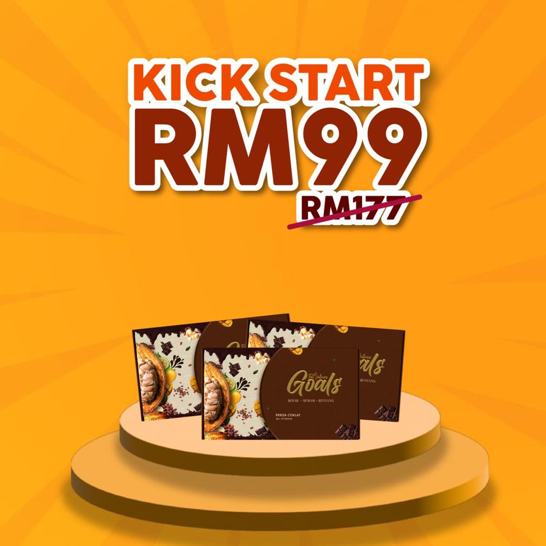 Combo 1 Kickstart, 3x Fabulous Goals, RM99